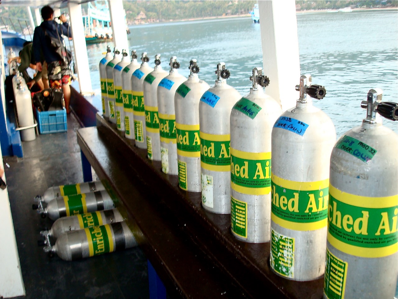 Nitrox allows you to dive longer 