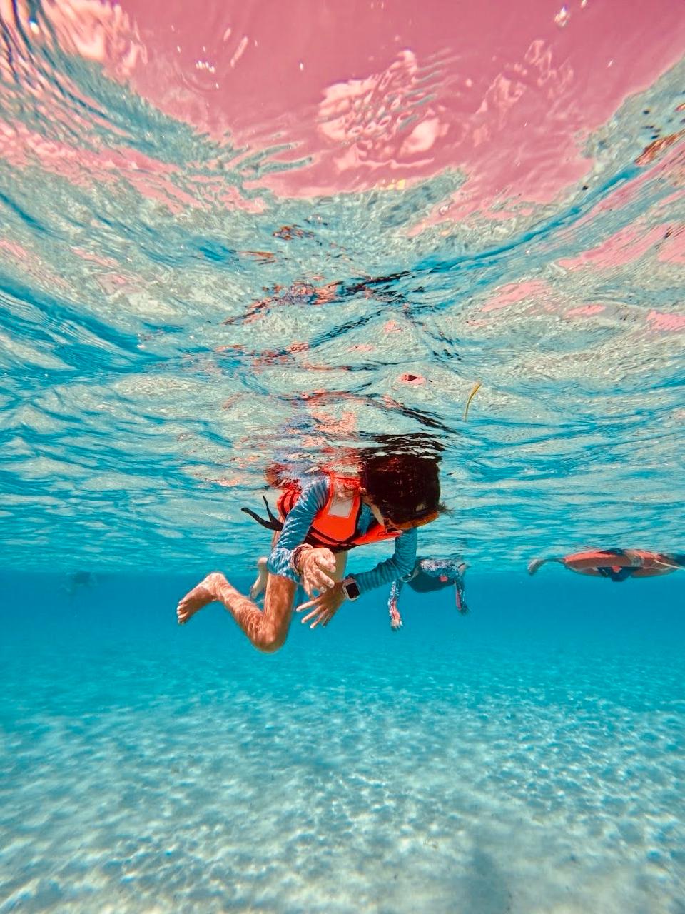 Snorkeling with your family